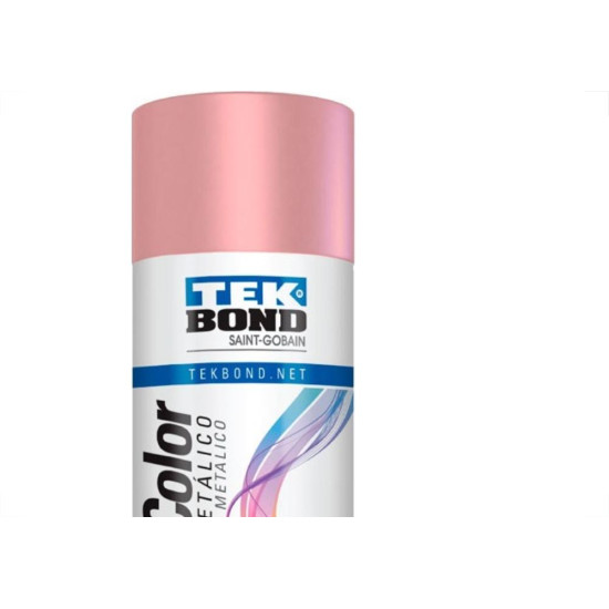 Tinta Spray Tekbond Rosa Millennial Metalico 350Ml