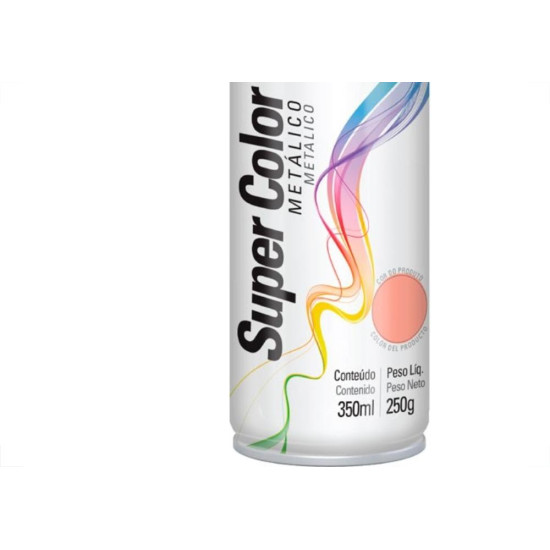 Tinta Spray Tekbond Rose Gold Metalico 350Ml 