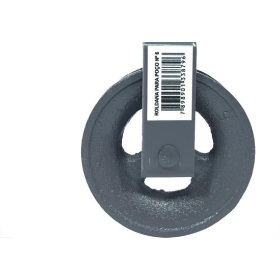 Roldana Para Poco Tekfund 06Cm Capacidade 15Kg ''Parafuso'' 68 Roldana Para Poco Tekfund 06Cm Capacidade 15Kg ''Parafuso'' 68