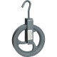 Roldana Para Poco Tekfund 14Cm Capacidade 120Kg ''Gancho'' 25 Roldana Para Poco Tekfund 14Cm Capacidade 120Kg ''Gancho'' 25
