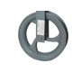 Roldana Para Poco Tekfund 14Cm Capacidade 120Kg ''Gancho'' 25 Roldana Para Poco Tekfund 14Cm Capacidade 120Kg ''Gancho'' 25