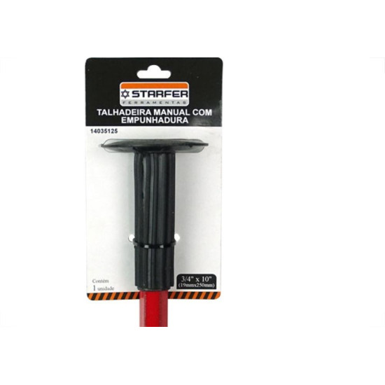 Talhadeira Com Empunhadura Starfer 3/4X10'' Talhadeira Com Empunhadura Starfer 3/4X10''