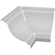 Canto Para Forro Pvc Interno Branco Gelo 20102 - Kit C/100 