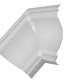 Canto Para Forro Pvc Interno Branco Gelo 20102 - Kit C/100 