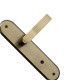 Fechadura Silvana Italy 1300 Inox Wc Alavanca Oxidada 97082 Fechadura Silvana Italy 1300 Inox Wc Alavanca Oxidada 97082