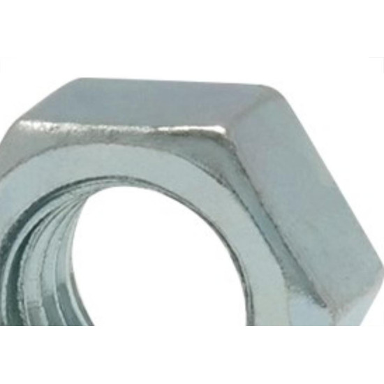 Porca Torneada Newfix Zincada 7/8'' Nc 25Pecas Porca Torneada Newfix Zincada 7/8'' Nc 25Pecas