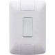 Conjunto Tramontina Aria 4X2 Branco Com Placa (1 Campainha) 57241/007 Conjunto Tramontina Aria 4X2 Branco Com Placa (1 Campainha) 57241/007