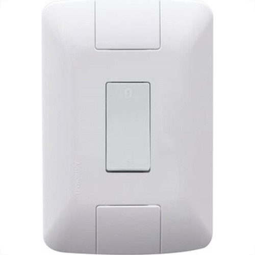 Conjunto Tramontina Aria 4X2 Branco Com Placa (1 Paralelo) 57241/002