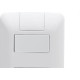 Conjunto Tramontina Aria 4X2 Branco Com Placa (2 Simples) 57241/040