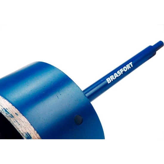 Serra Copo Diamantada Com Haste Brasfort 108Mm Secoagua 7951