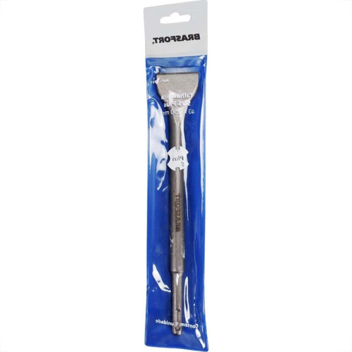 Talhadeira Para Martelete Brasfort Sds Plus 40X250 7921 Talhadeira Para Martelete Brasfort Sds Plus 40X250 7921