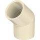 Cotovelo 45° Cpvc Krona Ultraterm Dn22 1345 Cotovelo 45° Cpvc Krona Ultraterm Dn22 1345