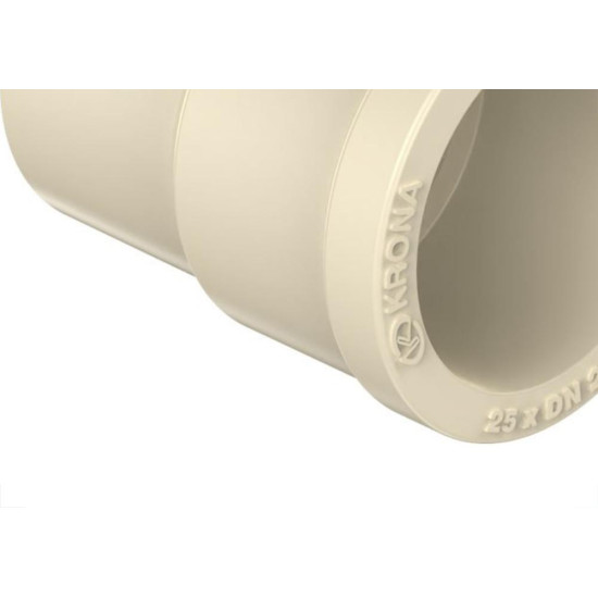 Luva Transicao Cpvc Krona Ultraterm Dn22X25 1361 Luva Transicao Cpvc Krona Ultraterm Dn22X25 1361
