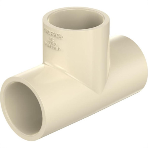 Tee Krona Ultraterm Femea Femea Femea Cpvc Dn22 1367 Tee Krona Ultraterm Femea Femea Femea Cpvc Dn22 1367