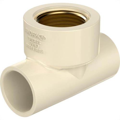 Tee Krona Ultraterm Transicao Cpvc 15X1/2 1374