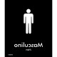 Placa Sinalizacao Poliestireno 15X18 ''Masculino (Portugues/Ingles)'' Blk02 Placa Sinalizacao Poliestireno 15X18 ''Masculino (Portugues/Ingles)'' Blk02