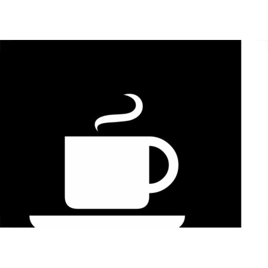 Placa Sinalizacao Poliestireno 15X18 ''Copa (Portugues/Ingles)'' Blk08