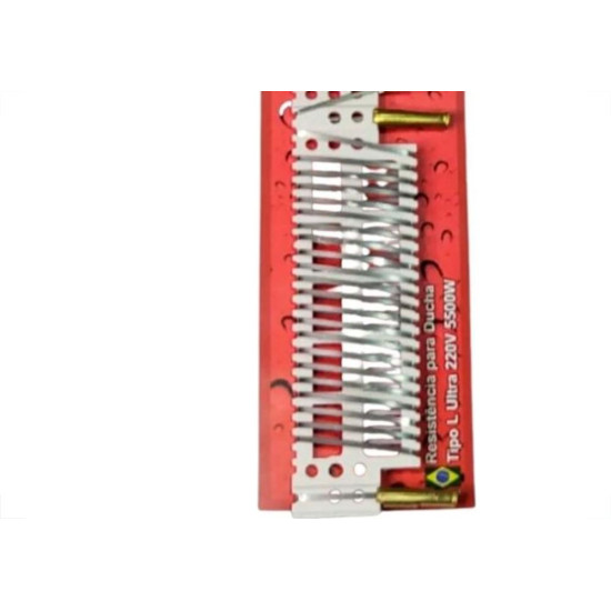 Resistencia Compativel com Lorenzetti Ultra 3 Temperaturas Wr 220V 5500W 7510 Resistencia Compativel com Lorenzetti Ultra 3 Temperaturas Wr 220V 5500W 7510