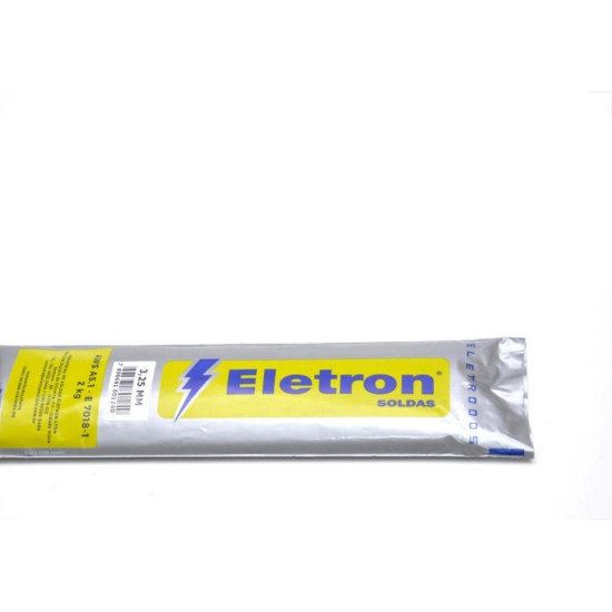 Eletrodo Eletron Ac 7018 3,25Mm Pacote 1Kg - Kit C/2 Eletrodo Eletron Ac 7018 3,25Mm Pacote 1Kg - Kit C/2