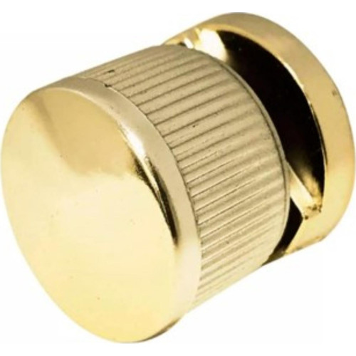 Botao Frances Go2Home Estriado Abs Dourado 01.21.050 - Kit C/25 Botao Frances Go2Home Estriado Abs Dourado 01.21.050 - Kit C/25