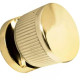Botao Frances Go2Home Estriado Abs Dourado 01.21.050 - Kit C/25 Botao Frances Go2Home Estriado Abs Dourado 01.21.050 - Kit C/25