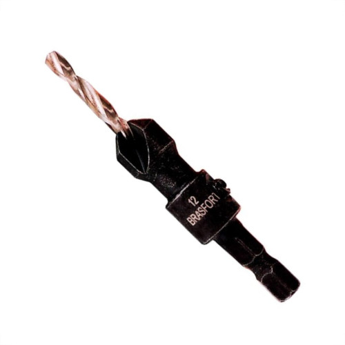 Broca Escariadora Brasfort Para Madeira 12Mm 7969 Broca Escariadora Brasfort Para Madeira 12Mm 7969