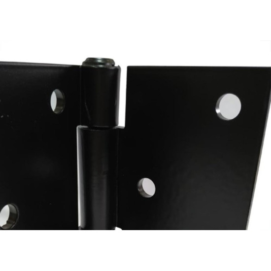 Dobradica Porteira Cinfer Quadrada N.0 Preta 01.06.0015