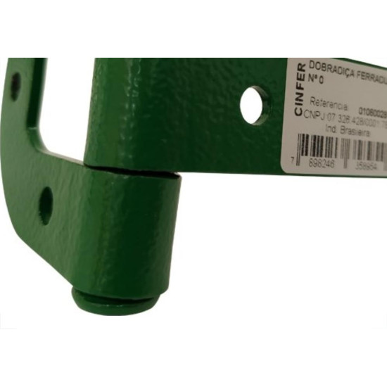 Dobradica Porteira Cinfer Ferradura N.0 01.06.0028 - Kit C/10 