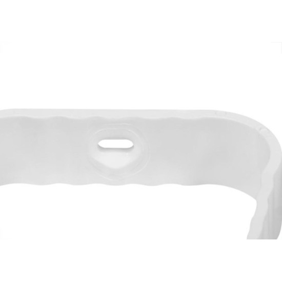 Abracadeira Condutor De Calha Astra Branca 88X55Mm Cal/Abc*Br Abracadeira Condutor De Calha Astra Branca 88X55Mm Cal/Abc*Br
