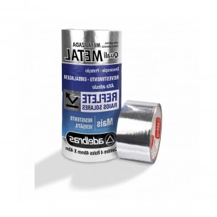 Fita Embalagem Adelbras Metalizada 48 X 40 - Kit C/5