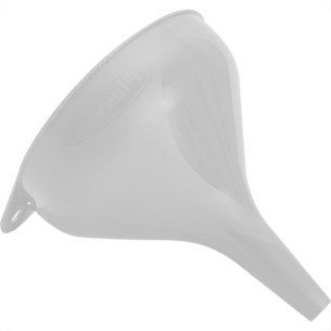 Funil Plasvale Plastico Branco Medio 1219