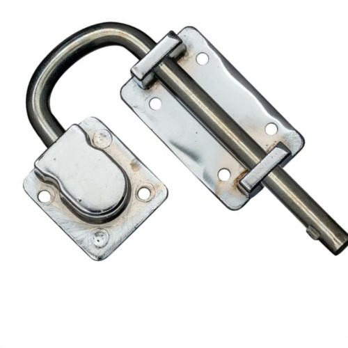 Fechadura Trinco Para Porta Camarao Ursich Cromado Com Kit En.14.05.008 Fechadura Trinco Para Porta Camarao Ursich Cromado Com Kit En.14.05.008