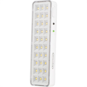 Luminaria Emergencia Segurimax 30 Led Super Slim Automatica  36004