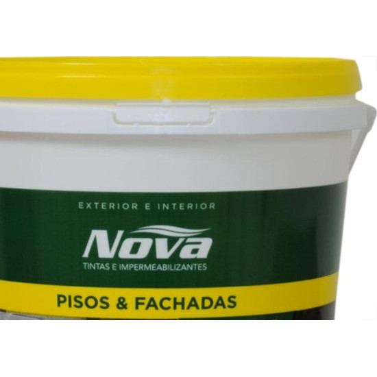 Tinta Novatintas Piso 3,6L Cinza Galao  Tinta Novatintas Piso 3,6L Cinza Galao