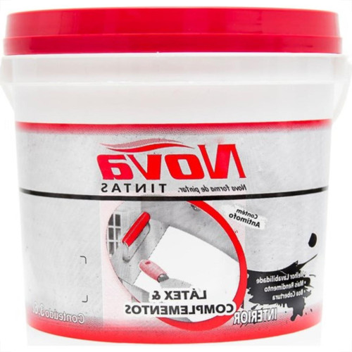 Tinta Latex Novatintas Acrilica Interna 3,6L Branca Galao  Tinta Latex Novatintas Acrilica Interna 3,6L Branca Galao