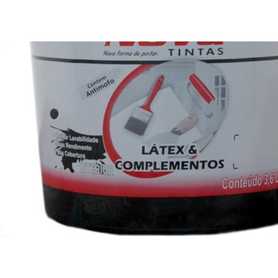 Selador Acrilico Novatintas 3,6L Branco Galao  Selador Acrilico Novatintas 3,6L Branco Galao