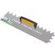 Desempenadeira Aco Castor Dentada Em ''U'' 10X35Cm Com Cabo Plastico 513 Desempenadeira Aco Castor Dentada Em ''U'' 10X35Cm Com Cabo Plastico 513