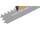 Desempenadeira Aco Castor Dentada Em ''U'' 10X35Cm Com Cabo Plastico 513 Desempenadeira Aco Castor Dentada Em ''U'' 10X35Cm Com Cabo Plastico 513