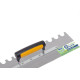 Desempenadeira Aco Castor Dentada Em ''U'' 10X35Cm Com Cabo Plastico 513 Desempenadeira Aco Castor Dentada Em ''U'' 10X35Cm Com Cabo Plastico 513