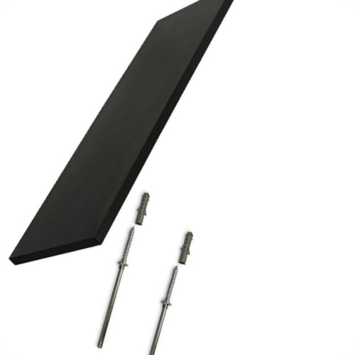 Prateleira Multiivisao Suporte Invisivel 25X100 Preta Pbs-25100-Uv-Pr Prateleira Multiivisao Suporte Invisivel 25X100 Preta Pbs-25100-Uv-Pr