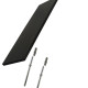 Prateleira Multiivisao Suporte Invisivel 25X100 Preta Pbs-25100-Uv-Pr Prateleira Multiivisao Suporte Invisivel 25X100 Preta Pbs-25100-Uv-Pr