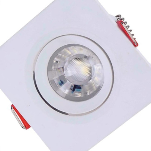 Spot Led Tramontina Quadrado 05W 6500K Bivolt