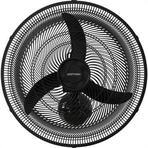 Ventilador Parede Ventisol 50Cm Preto Grade Plastico 127V 130W 14063 Ventilador Parede Ventisol 50Cm Preto Grade Plastico 127V 130W 14063