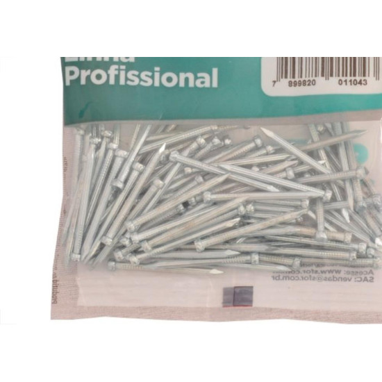 Prego Aco Sforplast Sem Cabeca 15X15 (2,40X34mm) (2,40X34mm) 100pcs 4958