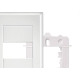 Placa Fame Evidence 4X2 Branca (1Modulo) Com Suporte 