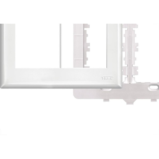 Placa Fame Evidence 4X4 Branca (6Modulo) Com Suporte 
