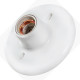 Plafonier Pvc Opl Branco Redondo Soquete Porcelana E27 3295 Plafonier Pvc Opl Branco Redondo Soquete Porcelana E27 3295