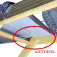 Forro Termico Furadinho Para Tabua De Passar 1,20Mx45Cm 45 Forro Termico Furadinho Para Tabua De Passar 1,20Mx45Cm 45