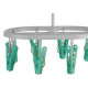 Varal Flashlimp Mini ''Oval''Com 08 Prendedores Lav9386 Varal Flashlimp Mini ''Oval''Com 08 Prendedores Lav9386
