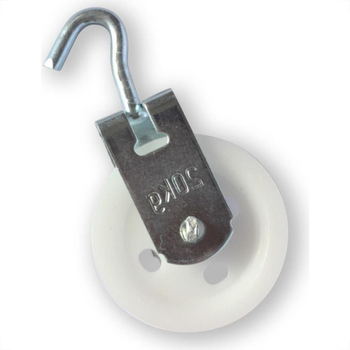 Roldana Plastico Crafer 06Cm Com Gancho 503.03.0007
